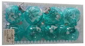 Σετ Χριστουγεννιάτικες μπάλες - 6cm - 16pcs - 232129-232129