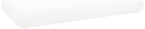 vidaXL Μαξιλάρι Ύπνου Μονόχρωμο Λευκό 74 x 39 x 13 εκ. Αφρός Μνήμης