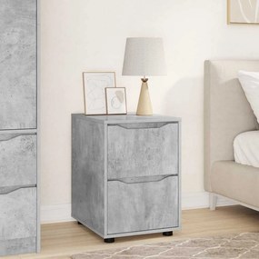 vidaXL Ντουλάπι αποθήκευσης Σκυρόδεμα Γκρι 40 x 48 x 57 εκ