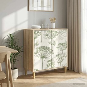 vidaXL Πλαϊνό γραφείο GOTHA Sonoma 69 x 33 x 75 εκ. Επεξεργασμένο Ξύλο