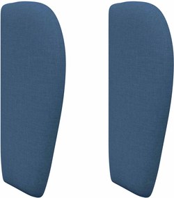 vidaXL Αυτί Κεφαλής Μπλε 40 x 23 x 6 εκ ύφασμα