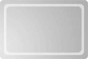 vidaXL Καθρέφτης Μπάνιου με LED 60x90 εκ.
