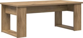 vidaXL Σετ Τραπεζιού Για Καφέ 2 pcs Artisan Oak Επεξεργασμένο ξύλο