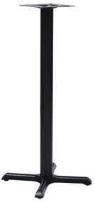 vidaXL Πόδι Τραπεζιού Bistro Μαύρο 56 x 56 x 107 εκ. από Χυτοσίδηρο