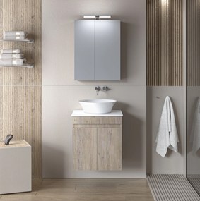 ΣΕΤ ΕΠΙΠΛΟΥ OMEGA TOP 50cm χρ.BEIGE OAK 9SOMT050BO 9SOMT050BO