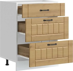 vidaXL ντουλάπι βάσης κουζίνας Lucca Δρυς τεχνίτης κατασκευασμένο ξύλο