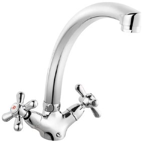 Μπαταρία Κουζίνας Retro New XD4 Chrome Ferro Metal
