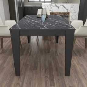 Dining Table Bud - Black, Marble Black
Marble