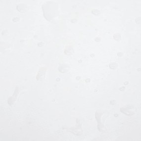 vidaXL Μουσαμάς Λευκός 5 x 8 μ. 650 γρ./μ²