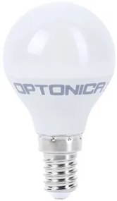 OPTONICA LED λάμπα G45 1402, 5.5W, 4500K, E14, 450lm