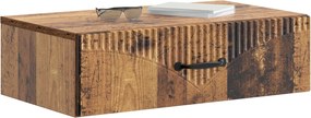 vidaXL Τραπεζάκι Τοίχου 59 x 34,5 x 17 εκ. Επεξεργασμένο Ξύλο