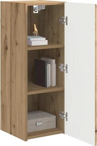 vidaXL Ντουλάπι Τηλεόρασης Τοίχου 30 x 31 x 80 εκ. Επεξεργασμένο ξύλο