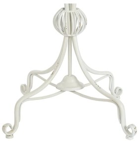 Βοηθητικό Τραπέζι DKD Home Decor 81 x 81 x 81,5 cm Μέταλλο Λευκό