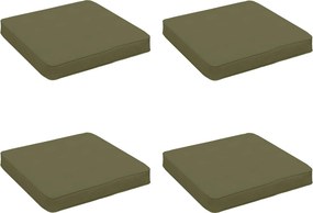 vidaXL Μαξιλάρια καθιστικού 4 κομματιών VUGHT 4 pcs 100% Πολυεστέρας