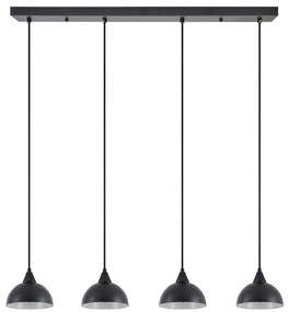 SE21-BL-B10-4BL-MS3 ADEPT PENDANT Black Metal Shade +