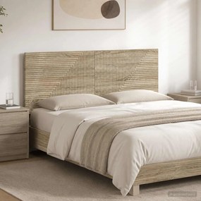 vidaXL Κεφαλάρι Τοίχου HAARLEM Sonoma Δρυς Επεξεργασμένο Ξύλο