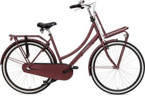 Daily Dutch Basic+ 28 Inch 53 cm Women 3SP Coaster Brake Red Brown