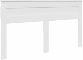 vidaXL Σκελετός Κρεβατιού Λευκό 180 x 200 cm Επεξεργασμένο ξύλο
