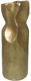 Βάζο Grantas 032556 16x16x43cm Gold Αλουμίνιο