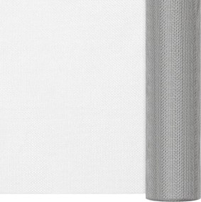 vidaXL Δικτυωτό Πλέγμα Ασημί 60 x 500 εκ. από Ανοξείδωτο Ατσάλι