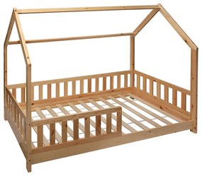 Παιδικό κρεβάτι Sleepy pakoworld τ.Montessori φυσικό 90x190εκ