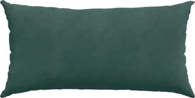 vidaXL Μαξιλάρι Καναπέ 2 pcs Σκούρο Πράσινο 80 x 40 cm