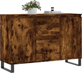 vidaXL Ντουλάπι Καπνιστή Δρυς 101,5x35x70 εκ. από Επεξεργασμένο Ξύλο