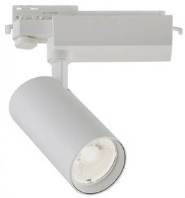 Σποτ Φωτιστικό Ράγας LED IP20 30W 4000K 24 Μοίρες Hercules Viokef 3913-012W-4-S-24 Λευκό