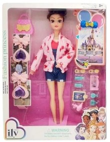 Σετ Κούκλα με Αξεσουάρ Ομορφιάς