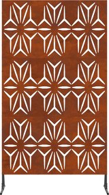 vidaXL Οθόνη Ιδιωτικότητας 100 x 50 x 180 εκ. Σκ rusty