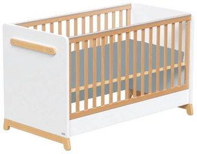 Casababy Palmer White Βρεφικό Κρεβάτι Μετατρεπόμενο Σε Προεφηβικό