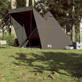 vidaXL Σκηνή Οικογενειακή Tipi 6 Ατόμων Αδιάβροχη Καφέ