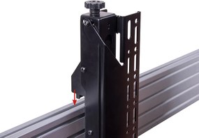 Βάση Τηλεόρασης B-Tech BT8390-VESA400MAF/B 70" 70 Kg