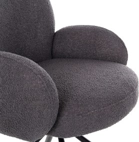 ΣΕΤ ΤΡΑΠΕΖΑΡΙΑ ΕΣΩΤ.ΧΩΡΟΥ 7ΤΜΧ HM11975 ΤΡΑΠΕΖΙ ΒΕΝΤ &amp; 6 ΠΟΛΥΘΡΟΝΕΣ WINON (ΓΚΡΙ)