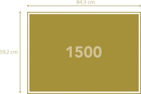 Clementoni Παζλ High Quality Collection Ρώμη 1500 τμχ