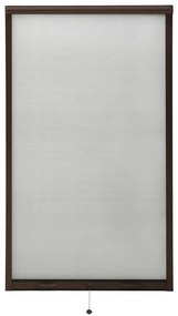 vidaXL Σήτα Παραθύρου Κάθετης Κίνησης Καφέ 90 x 170 εκ.