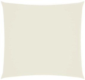 vidaXL Πανί Σκίασης Τετράγωνο Κρεμ 3 x 3 μ. από Ύφασμα Oxford