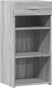 vidaXL Ντουλάπι Γκρι Sonoma 45x42,5x93 εκ. από Επεξεργασμένο Ξύλο