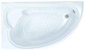 SANITEC 505 Claudia L Γωνιακή Μπανιέρα Αριστερής Τοποθέτησης Ακρυλική 165x95cm