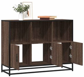 vidaXL Sideboard καφέ δρυς 100x35x76 cm Κατασκευασμένο ξύλο