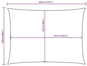 ΠΑΝΙ ΣΚΙΑΣΗΣ ΟΡΘΟΓΩΝΙΟ ΜΠΕΖ 2,5 X 4,5 Μ. ΑΠΟ ΎΦΑΣΜΑ OXFORD 135153