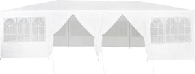 vidaXL Σκηνή Πάρτυ Λευκό 800 x 400 x 266 εκ Πολυαιθυλένιο