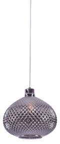 SE4286-01 SM ILENIA PENDANT SMOKE GLASS E4