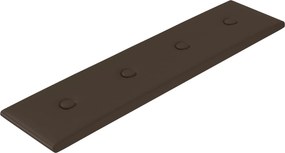 vidaXL Κεφαλάρι Τοίχου 12 pcs Καφέ 60 x 15 cm Τεχνητό Δέρμα