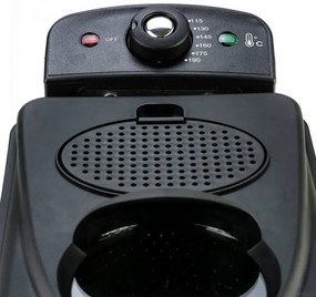 Φριτέζα Oliver Voltz OV51980H, 2 λίτρα, 2000W, Φίλτρο, Αποσπώμενη, Ανοξείδωτο ατσάλι