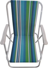 Πτυσσόμενη καρέκλα camping - 1215 - 270836 - Blue/Green