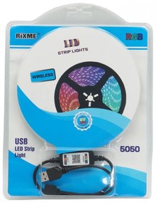 LED ΤΑΙΝΙΑ 5m RGB ΜΕ USB TY17964-55