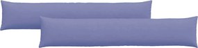 vidaXL Μαξιλάρι Καναπέ 2 pcs Μπλε τζην 200 x 40 εκ. ύφασμα