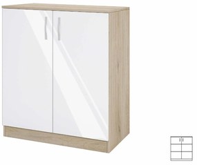 Τουαλέτα 1213009 Σόνομα Λευκό, 43,5x91x80, Genomax Genom1219922097