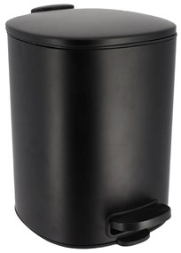 Κάδος Απορριμμάτων Μπάνιου (25.2x20x27) T-D 5lt Black 6535108